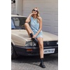 image:imageEkouaer Two Piece Shorts Set for Women Summer Lounge Set Casual Sleeveless Tank Top 2026 Matching Outfits SXXLBlue