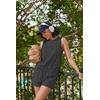 image:imageEkouaer Two Piece Shorts Set for Women Summer Lounge Set Casual Sleeveless Tank Top 2026 Matching Outfits SXXLDark Gray