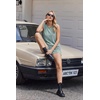 image:imageEkouaer Two Piece Shorts Set for Women Summer Lounge Set Casual Sleeveless Tank Top 2026 Matching Outfits SXXLIce Green