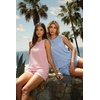 image:imageEkouaer Two Piece Shorts Set for Women Summer Lounge Set Casual Sleeveless Tank Top 2026 Matching Outfits SXXLLight Pink