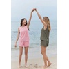 image:imageEkouaer Two Piece Shorts Set for Women Summer Lounge Set Casual Sleeveless Tank Top 2026 Matching Outfits SXXLTea Gray