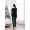 image:imageEkouaer Womens Pajama Set Christmas Pjs Long Sleeve Print Tops and Pajamas Pants Soft Sleepwear SetPat14tree