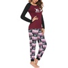 image:imageEkouaer Womens Pajama Set Christmas Pjs Long Sleeve Print Tops and Pajamas Pants Soft Sleepwear SetPattern2christmas Color