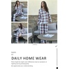 image:imageEkouaer Womens Pajama Sets Button Down Pjs Sets Soft Long Sleeve Sleepwear Button Up Loungewear with Pockets SXXLRed and Blue Plaid