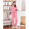 image:imageEkouaer Womens Pajamas Long Sleeve Jogger Sets Comfy Pjs Soft Loungewear 2 Piece Lounge Sets with Pockets SXXLRose