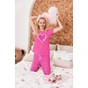 image:imageEkouaer Womens Pajamas Set 2 Piece Lounge Pj Set Short Sleeve Sleepwear Tops with Joggers Pants Loungewear Print NightwearHot Leopard Print