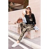 image:imageEkouaer Womens Pajamas Set Long Sleeve Christmas PJ Sets Soft Lounge Set for Women Sleepwear Joggers with PocketsBrown Plaid