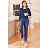 image:imageEkouaer Womens Pajamas Set Long Sleeve Christmas PJ Sets Soft Lounge Set for Women Sleepwear Joggers with PocketsPolka Dots