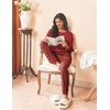 image:imageEkouaer Womens Pajamas Set Long Sleeve Christmas PJ Sets Soft Lounge Set for Women Sleepwear Joggers with PocketsRed Plaid 2