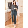 image:imageEkouaer Womens Pajamas Set Long Sleeve Christmas PJ Sets Soft Lounge Set for Women Sleepwear Joggers with PocketsStars