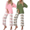 Pink Tie-dye Stripes/Green Tie-dye Stripes