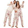 image:imageEkouaer Family Christmas Pajamas Matching Sets Womens Mens Pjs Long Sleeve Sleepwear Holiday Lounge SetsChristmas Elements