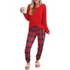 Red and White Plaid