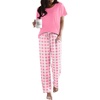 Pink-white Plaid
