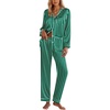 Dark Green Striped