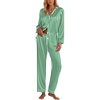 Green White Stripe
