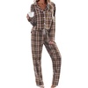 Dark Brown Plaid