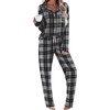 Gray Black Plaid