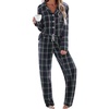 Navy Blue/Green Plaid