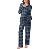 Blue and Black Plaid