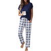 Navy Blue Plaid