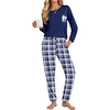 Navy Blue Plaid
