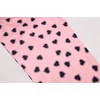 image:imageEkouaer 3 PCS Capri Pajamas for Women Set Short Sleeve Pajama Sets Floral Pj Sets Soft Sleepwear with PocketsBlack and Pink Hearts