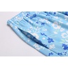 image:imageEkouaer 3 PCS Capri Pajamas for Women Set Short Sleeve Pajama Sets Floral Pj Sets Soft Sleepwear with PocketsBlue Flowers