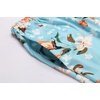 image:imageEkouaer 3 PCS Capri Pajamas for Women Set Short Sleeve Pajama Sets Floral Pj Sets Soft Sleepwear with PocketsGreen Flowers