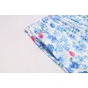 image:imageEkouaer 3 PCS Capri Pajamas for Women Set Short Sleeve Pajama Sets Floral Pj Sets Soft Sleepwear with PocketsLight Blue Colorflu Flowers