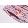 image:imageEkouaer 3 PCS Capri Pajamas for Women Set Short Sleeve Pajama Sets Floral Pj Sets Soft Sleepwear with PocketsPink Flowers