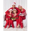 image:imageEkouaer Christmas Family Matching Pajamas Long Sleeve Button Down Pj Set Festival Party SleepwearChristmas Red