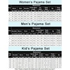 image:imageEkouaer Christmas Family Matching Pajamas Long Sleeve Button Down Pj Set Festival Party SleepwearNavy BlueXmas Tree