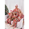 image:imageEkouaer Christmas Family Matching Pajamas Long Sleeve Button Down Pj Set Festival Party SleepwearRed Vacation