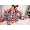 image:imageEkouaer Christmas Matching Family Onesie Pajamas Hoodie One Piece Pajamas Zipper Thermal Sleepwear with PocketsFamily Christmas Deer Print