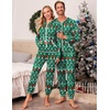 image:imageEkouaer Christmas Matching Family Onesie Pajamas Hoodie One Piece Pajamas Zipper Thermal Sleepwear with PocketsFamily Christmas Socks Print