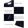 image:imageEkouaer Couples Matching Pajamas Sets Velvet PJs Set for Men and Women Velour Long Sleeve Sleepwear SXXLNavy