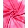 image:imageEkouaer Pajamas Set for Women Short Sleeve Lounge Set 2 Piece Loungewear PJs Soft Cute Lightweight SleepwearTie Dye Rose Pink