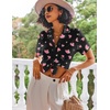 image:imageEkouaer Pajamas Set for Women Short Sleeve Sleepwear Button Down Pjs Lounge Sets Soft NightwearPink Heart