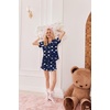 image:imageEkouaer Pajamas Set for Women Short Sleeve Sleepwear Button Down Pjs Lounge Sets Soft NightwearTeddy Bearnavy Blue
