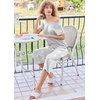 image:imageEkouaer Pajamas for Women Set Short Sleeve Pj Sets Pullover Tops amp Capri Pants 2 Piece Sleepwear Loungewear SXXLLight Greystar