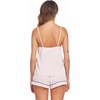 image:imageEkouaer Pajamas for Women Set Silk Satin Pjs Sexy Lingerie Sleepwear Cami Shorts Set Summer Nightwear SXXLPink