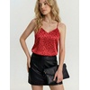 image:imageEkouaer Satin Pajamas Women Lace Sleepwear Lingerie Cami Shorts Set Nightwear XSXXLCheetah