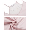 image:imageEkouaer Satin Pajamas Women Lace Sleepwear Lingerie Cami Shorts Set Nightwear XSXXLPink
