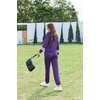 image:imageEkouaer Sweatsuits Womens Loungewear Set Tracksuit Long Sleeve Pajamas Set with Pockets 2 Piece Outfits Lounge SetsDeep Purple