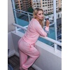 image:imageEkouaer Sweatsuits Womens Loungewear Set Tracksuit Long Sleeve Pajamas Set with Pockets 2 Piece Outfits Lounge SetsLight Pink