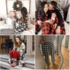 image:imageEkouaer Sweatsuits Womens Loungewear Set Tracksuit Long Sleeve Pajamas Set with Pockets 2 Piece Outfits Lounge SetsPlaid Black White
