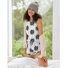 image:imageEkouaer Women Lightweight Summer Pajama Soft Pj Set Sleepwear Tank Top Shorts with Pocket Loungewear Set SXXLBoho Daisy
