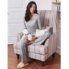 image:imageEkouaer Womens Pajama Sets 2 Piece Sleepwear Soft Pajamas Long Sleeve Pjs Comfy Loungewear SXXLPink Star