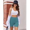 image:imageEkouaer Womens Pajamas 2 Piece Lounge Sets Oversized V Neck TShirts Tops Biker Shorts Set Workout Reversible Tracksuit SXXLDark Blue